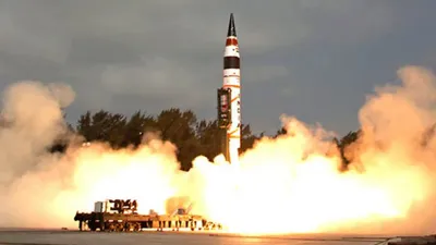 बैलेस्टिक मिसाइल ‘अग्नि 1’ का किया सफल अभ्यास परीक्षण