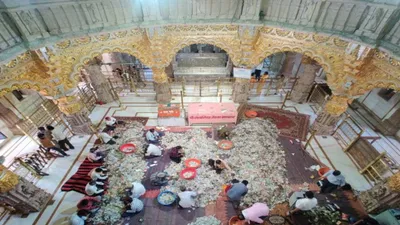 सांवलिया सेठ मंदिर के दानपात्र से निकला  खजाना   पहले दिन सोने चांदी सहित इतने करोड़ का आया चढ़ावा