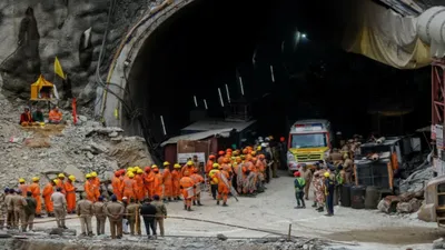 uttarkashi tunnel   21 से अधिक एजेंसियां…408 घंटे काम  रैट होल माइनिंग तकनीक श्रमिकों के लिए बनी संजीवनी