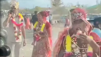 राजस्थान की सबसे बड़ी शादी में दुल्हन ने किया कुछ ऐसा  वीडियो देखकर छूट जाएगी हंसी