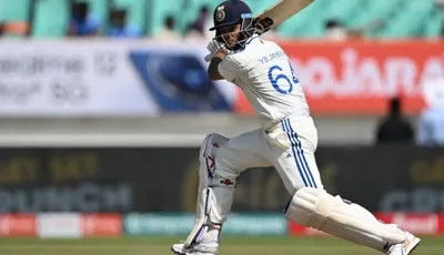ind vs eng   भारत ने इंग्लैंड पर बनाया दबाव  गेंदबाजों ने किया कमाल का प्रदर्शन  यशस्वी ने ठोका शतक