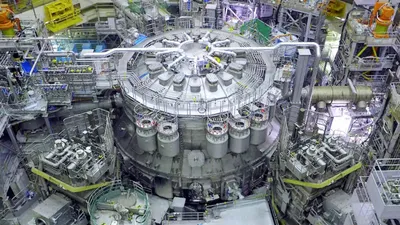 जापान में बिजली पैदा करने के लिए नया एक्सपेरिमेंट  सबसे बड़ा परमाणु फ्यूजन रिएक्टर शुरू