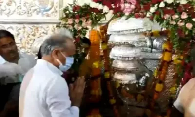 jaisalmer   दो साल बाद शुरू हुआ रामदेवरा मेला  सीएम गहलोत ने मसूरिया में किया पूजन
