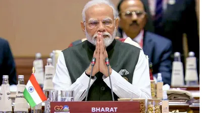  india नहीं भारत  की अटकलों को हवा  g 20 की पुस्तक से लेकर pm की नेमप्लेट तक हर जगह भारत ही भारत