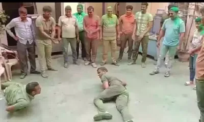 holi viral video   कभी नहीं देखा होगा पुलिस का ऐसा  रूप   वायरल हो रहा नागिन बीट पर किया गया ये डांस