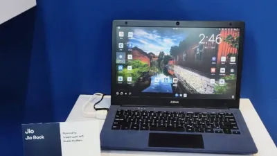 jio का नया लैपटॉप  जियोबुक  लॉन्च  कीमत सिर्फ 19500 रुपए  फीचर्स भी दमदार