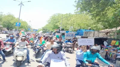 ओल्ड पेंशन स्कीम   रेलवे मजदूर संघ ने की ops बहाली की मांग  वाहन रैली निकाल कर जताया विरोध
