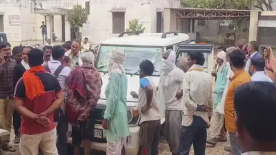 राजस्थान में आसमान से गिरी आफत  पति पत्नी सहित 5 लोगों की मौत   मित्रपुरा में 30 भेड़ों की गई जान