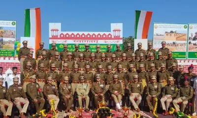 भारत तिब्बत सीमा पुलिस बल के 42 प्रशिक्षुओं का शपथ ग्रहण और दीक्षांत समारोह संपन्न