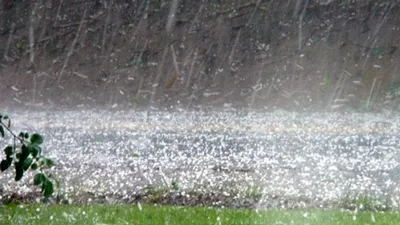 weather update   जोधपुर बीकानेर संभाग में तेज हवाओं के साथ बारिश ओले  आज 7 जिलों में येलो अलर्ट