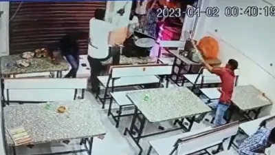 जालोर में बदमाशों ने होटल में की तोड़फोड़  लाठी और सरियों से कर्मचारियों पर किया हमला