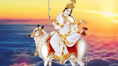 chaitra navratri 1st day  चैत्र नवरात्रि के पहले दिन माता शैलपुत्री की होगी पूजा  जानें शुभ मुहूर्त  पूजा विधि और महत्व
