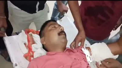 up nikay chunav 2023   कानपुर में चुनाव के कुछ घंटे पहले ही नगर पालिका अध्यक्ष प्रत्याशी के पति को गोली मारी  हालत गंभीर