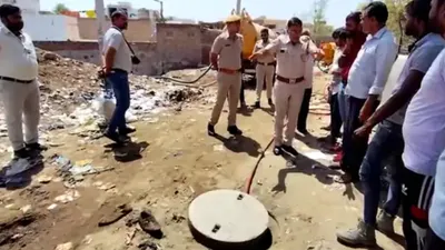 चूरू में सीवरेज चैंबर की सफाई के दौरान बड़ा हादसा  जहरीली गैस की चपेट में आने से 2 लोगों की मौत