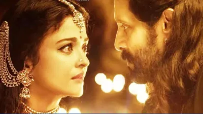 ऐश्वर्या राय की फिल्म  ponniyin selvan 2  हुई रिलीज  लोग फिल्म को बता रहे हैं  बाहुबली 2  से बेहतर