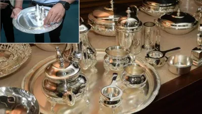 g20 मेहमानों की शाही खातिरदारी  सोने चांदी के चमचमाते बर्तनों में परोसा जाएगा खाना…बनाने में लगे 200 कारीगर