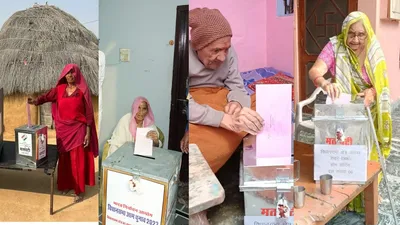 rajasthan election home voting  राजधानी में 4 दिनों में 6 हजार 12 मतदाताओं ने घर बैठे किया मतदान
