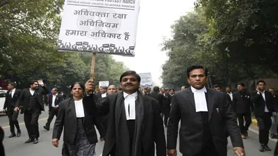 वकीलों ने फिर से राजस्थान एडवोकेट प्रोटेक्शन बिल को लेकर जताया विरोध  वकीलों की मांग के अनुरूप नहीं किया गया पेश
