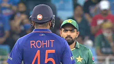 ind vs pak wc 2023   babar azam बोले  पाकिस्तान का मकसद चैंपियन बनना है  भारत को हराना नहीं