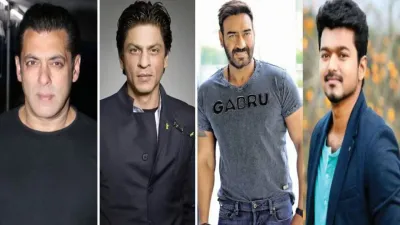 शाहरुख  सलमान और अजय से भी ज्यादा फीस लेता है साउथ का ये सुपरस्टार अभिनेता  जानें कितनी रकम वसूलते हैं 10 इंडियन एक्टर्स