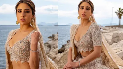 sara ali khan ने कान्स फेस्टिवल में पहना कुछ ऐसा कि  रुक गई एक्ट्रेस पर सबकी निगाहें