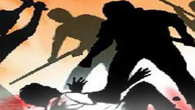 खुलेआम रॉड और चाकूओं से हमला   युवक को उतारा मौत के घाट  गंगापुर सिटी में वारदात से सनसनी