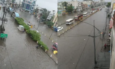 weather update   सावन में लगी झड़ी… सड़कें बनी दरिया  घरों में घुसा पानी  16 जिलों में येलो अलर्ट