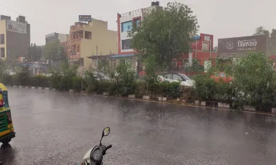 राजस्थान के अधिकांश जिलों में 5वें दिन भी बारिश  जयपुर में दोपहर बाद झमाझम  मई में भी ऐसा ही रहेगा मौसम का मिजाज