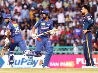 आईपीएल 2023   गुजरात ने रोमांचक मुकाबले में लखनऊ को 7 रनों से हराया  मोहित शर्मा ने आखिरी ओवर में पलटी बाजी