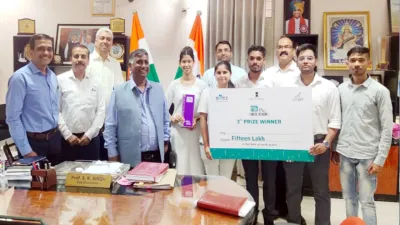 rajasthan it day hackathon  36 घंटे तक आयोजित हुई प्रतियोगिता  rtu कोटा के होनहारों को मिला 15 लाख रुपए का पुरस्कार
