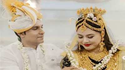 रणदीप हुड्‌डा और लिन लैशराम की शादी की तस्वीरें आई सामने  मणिपुरी आउटफिट में दिखे दूल्हा दुल्हन