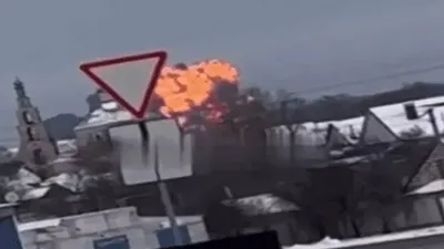 यूक्रेन की सीमा के पास रूसी सेना का विमान क्रैश  65 लोगों की मौत  बेलगोरोड क्षेत्र में हुआ हादसा
