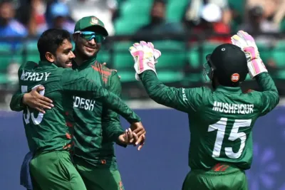 ban vs afg wc 2023   मेहदी हसन मिराज ने गेंद और बल्ले से मचाया कोहराम  बांग्लादेश ने अफगानिस्तान को 6 विकेट से हराया