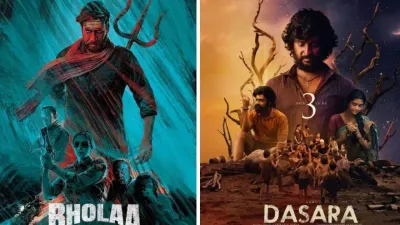 ajay devgn की फिल्म  bholaa  ने दी dasara को पटखनी  चौथे दिन की मोटी कमाई