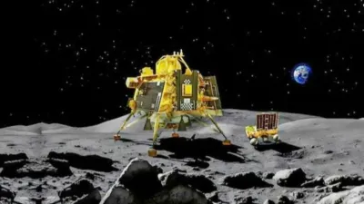 chandrayaan 3  चांद पर लंबी रात के बाद अब सूर्योदय  विक्रम प्रज्ञान से संपर्क की तैयारी जागा तो होगा कमाल