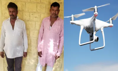जैसलमेर में राजस्थान क्राइम ब्रांच की बड़ी कार्रवाई  ड्रोन के जरिये पाक से लाई गई 35 करोड़ की हेरोइन पकड़ी  4 तस्कर दबोचे