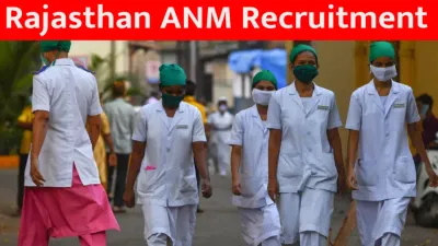 rajasthan anm recruitment  1155 पदों पर निकली महिला स्वास्थ्य कार्यकर्ता की भर्ती  आज ही करें आवेदन  2 मार्च आवेदन की आखिरी तिथि