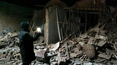 चीन में भूकंप ने मचाई तबाही  116 लोगों की मौत  6 1 तीव्रता के झटकों से मलबे का ढेर गईं बड़ी इमारतें
