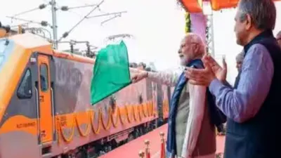 देश की पहली वंदे भारत मेट्रो को हरी झंडी दिखाएंगे प्रधानमंत्री नरेंद्र मोदी  जाने मेट्रो का किराया और रूट