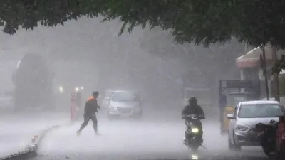 आज 4 जिलों में भारी बारिश का अलर्ट  श्रीगंगानगर में चार इंच बारिश  फसलें चौपट