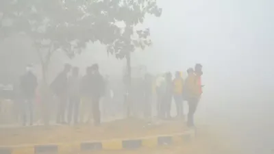 rajasthan weather update   शेखावाटी में गलन भरी सर्दी   ठंडी हवाओं ने छुड़ाई धूजणी  फतेहपुर में पारा 0 5 डिग्री  