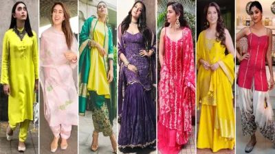 lohri 2023 outfit ideas  इस लोहड़ी ट्राई करें इन एक्ट्रेस के शानदा ट्रेडिशनल आउटफिट्स