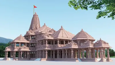 राम मंदिर को गुलाबी रंग देने में है भरतपुर का खास योगदान  महाभारत और रामायण से रहा है सीधा संबंध