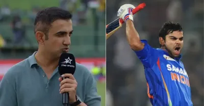 gautam gambhir ने इशारों इशारों में साधा virat kohli पर निशाना  कहीं ऐसी बात सुनकर आ जायेगा गुस्सा