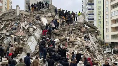 earthquake in turkiye  तुर्किए में फिर आया भूकंप  3 लोगों की मौत  200 से अधिक घायल