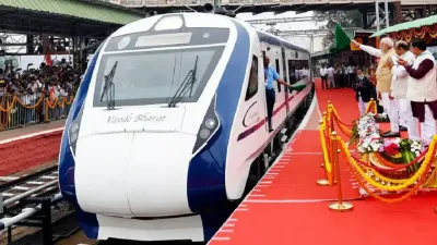 पीएम मोदी ने सिकंदराबाद विशाखापत्तनम वंदे भारत एक्सप्रेस ट्रेन को दिखाई हरी झंडी  जानें इस ट्रेन की विशेषताएं 