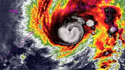 cyclone update  तेजी से बढ़ रहा चक्रवाती तूफान  हामून   imd ने जारी किया इन राज्यों में अलर्ट  