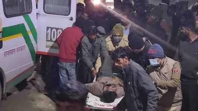 जैसलमेर में तेज रफ्तार बनी काल   4 जिंदगियों को लील गई 130 की स्पीड से दौड़ी कार  शवों के चिथड़े उड़े