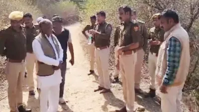 dungarpur crime  नशे में धूत पति ने पत्थरों से कुचला पत्नी का सिर  हत्या कर मौके फरार आरोपी