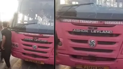 जयपुर में मिनी लो फ्लोर बस ने बरपाया कहर  रोड क्रॉस करते समय युवक को मारी टक्कर